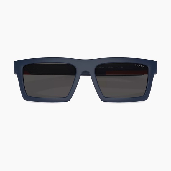 Prada 
Linea Rossa square-frame sunglasses - navy - Picture 14 of 14